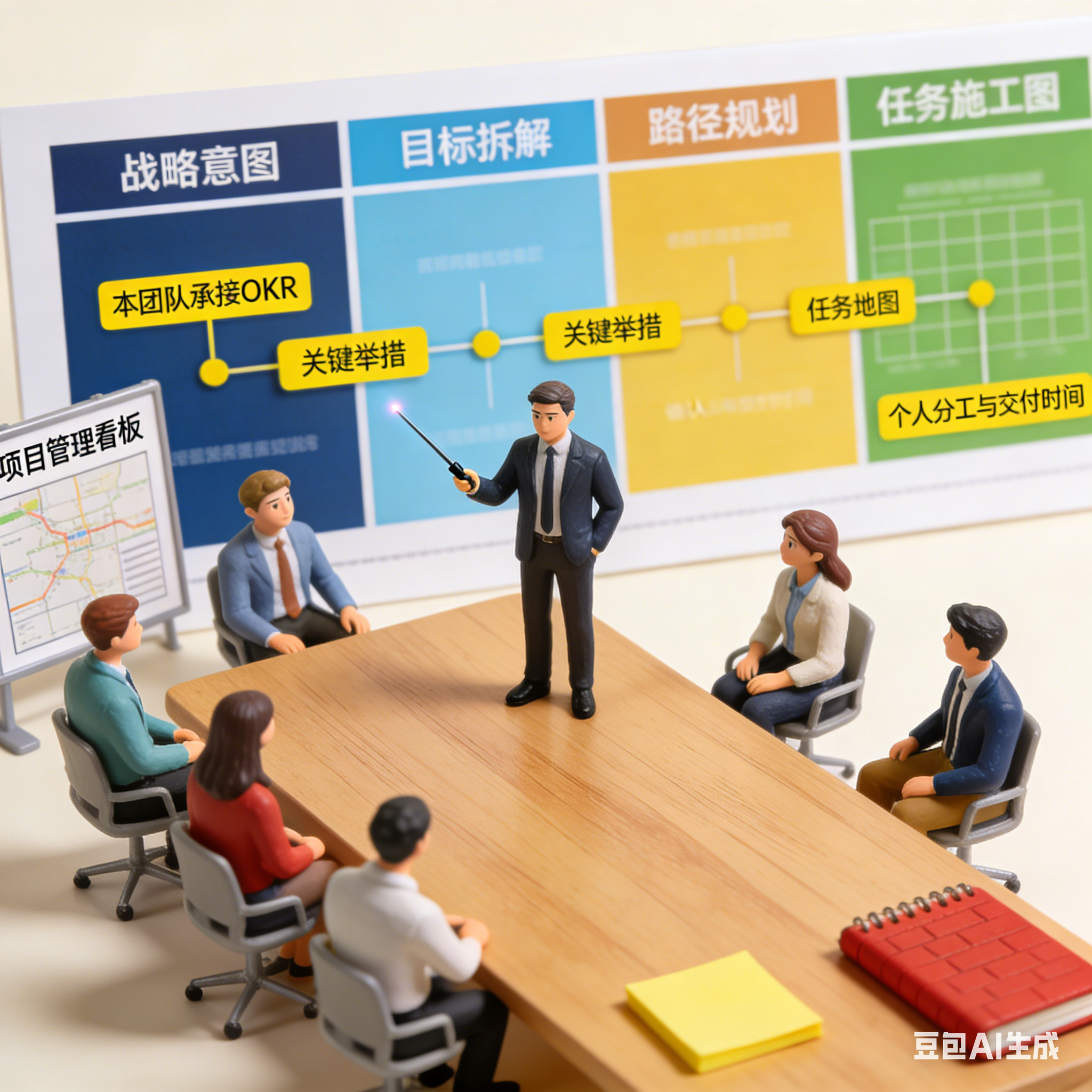 把战略意图转化为团队的战略施工图，怎么做到？