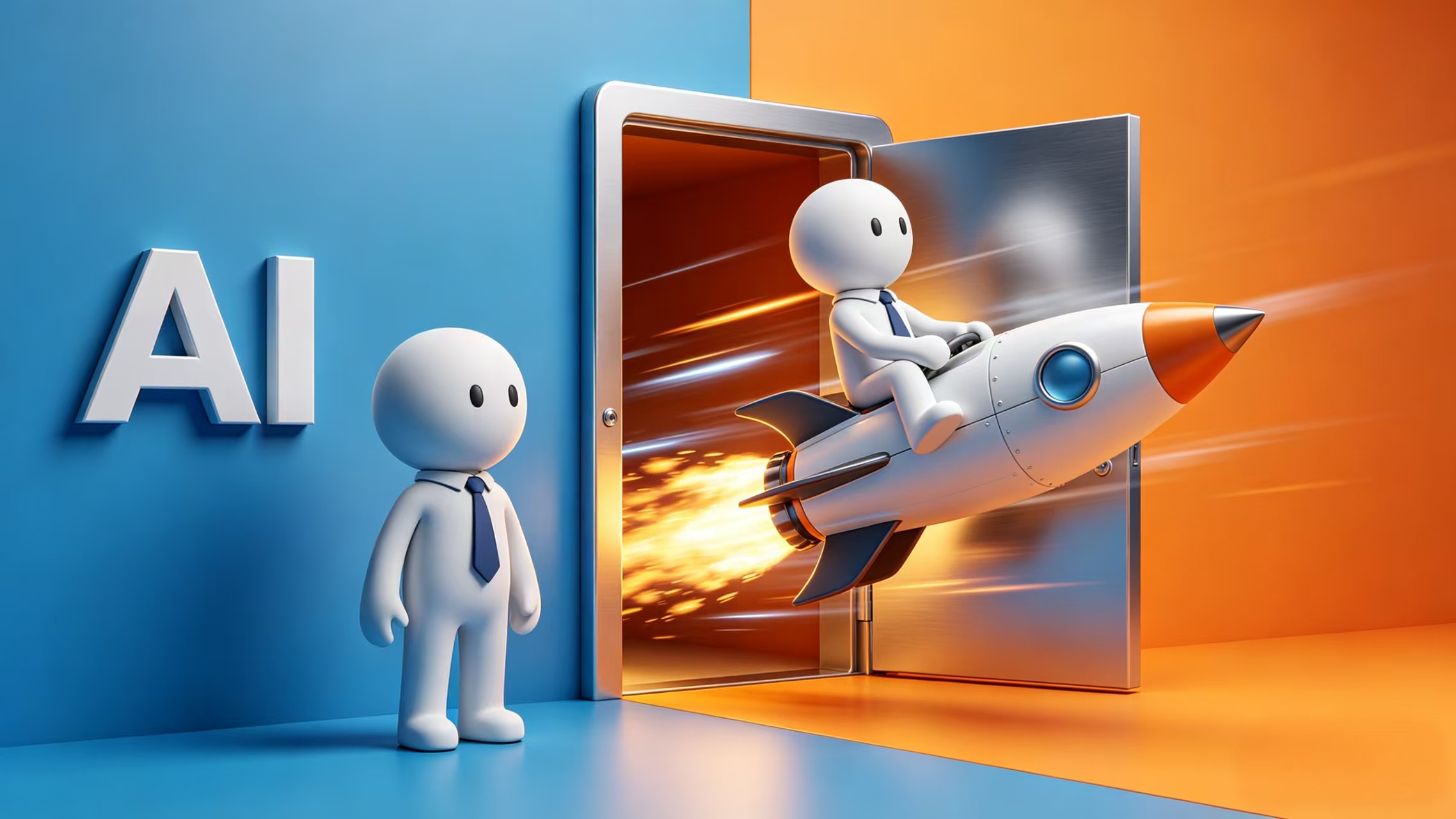 这波AI浪潮，不是“大鱼吃小鱼”，是“快鱼吃慢鱼”