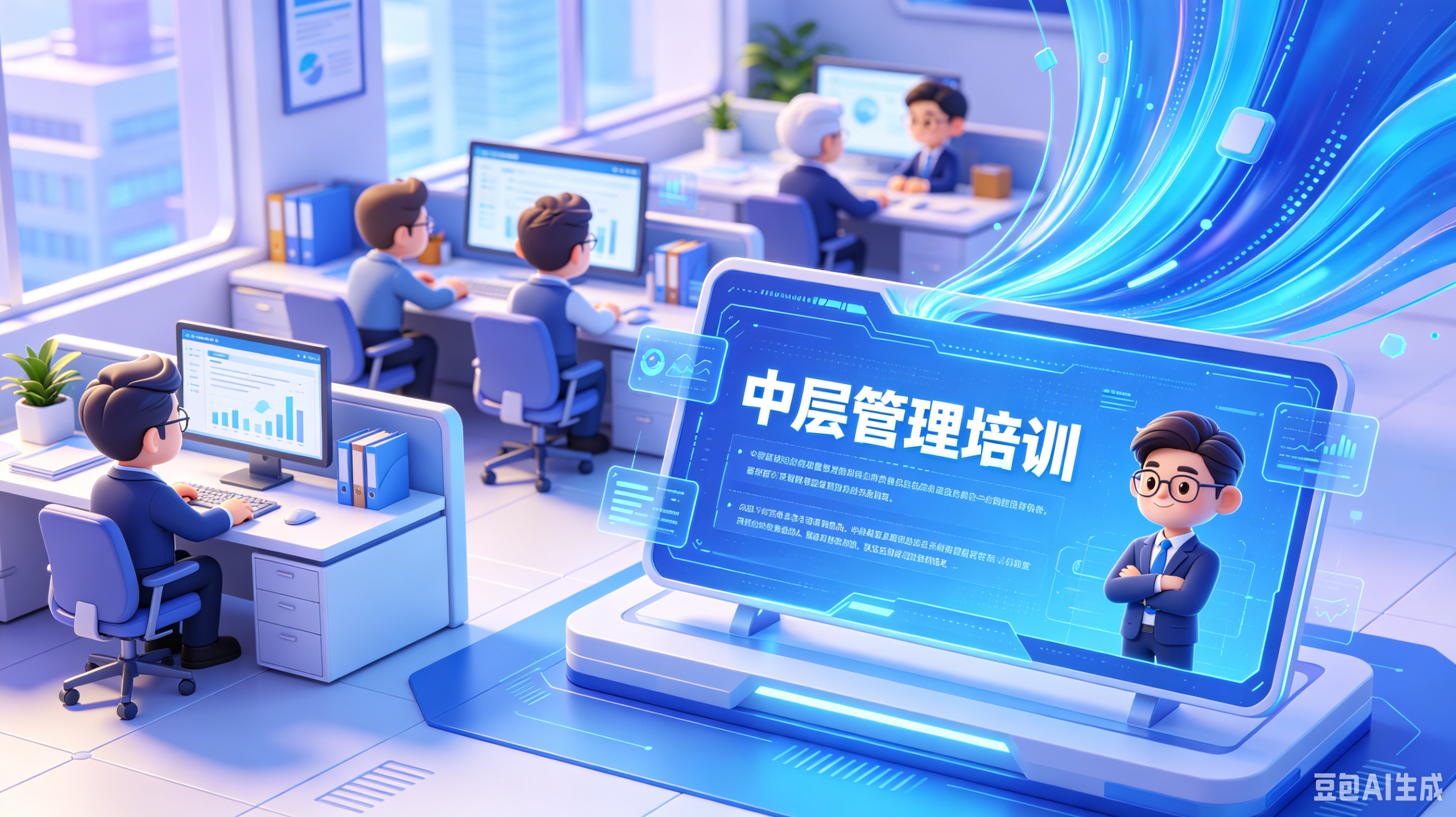 中层管理培训：AI时代企业承上启下的中坚防线