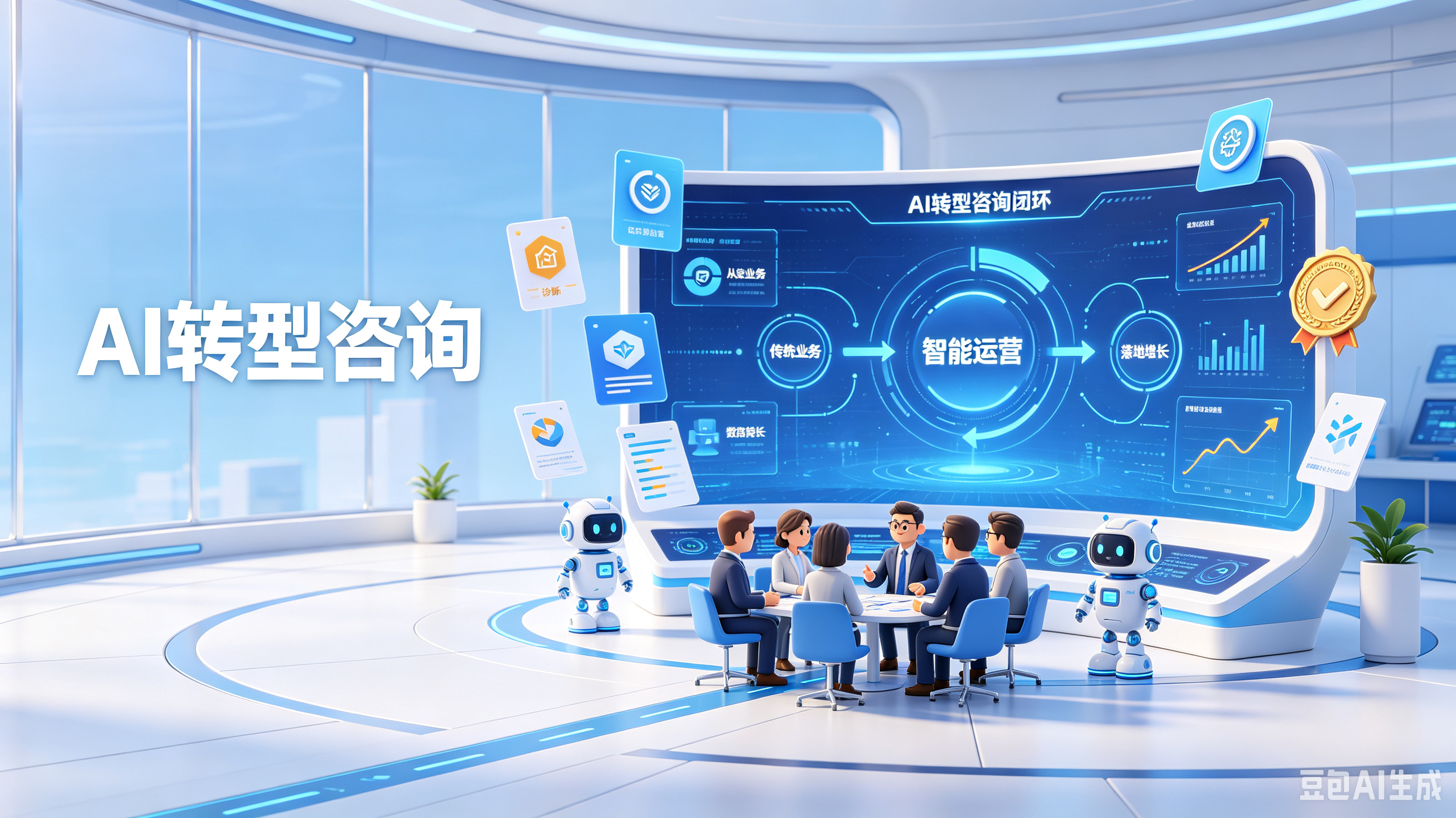 AI转型咨询，买的不是一份报告，而是一条能走通的路